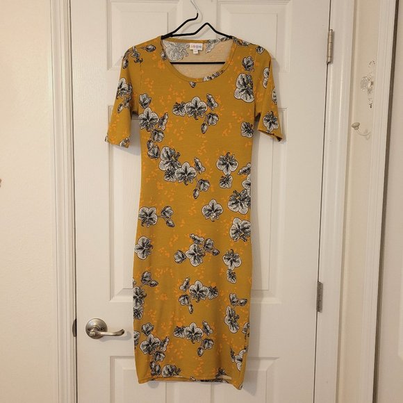 LuLaRoe Julia Dress XS - Picture 1 of 3